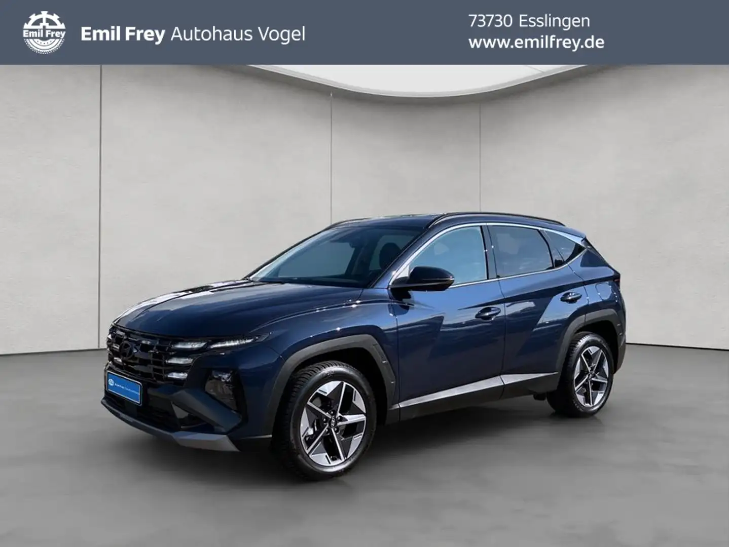 Hyundai TUCSON TUCSON 1.6 T-GDi 48V-Hybrid 2WD DCT Blauw - 1