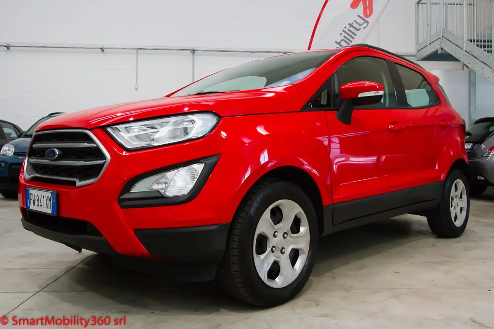 Ford EcoSport 1.0 ecoboost Plus 100cv Rouge - 1