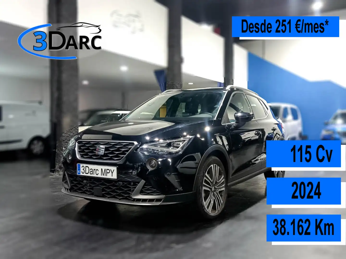 SEAT Arona 1.0 TSI S&S FR XM 115 Negro - 1