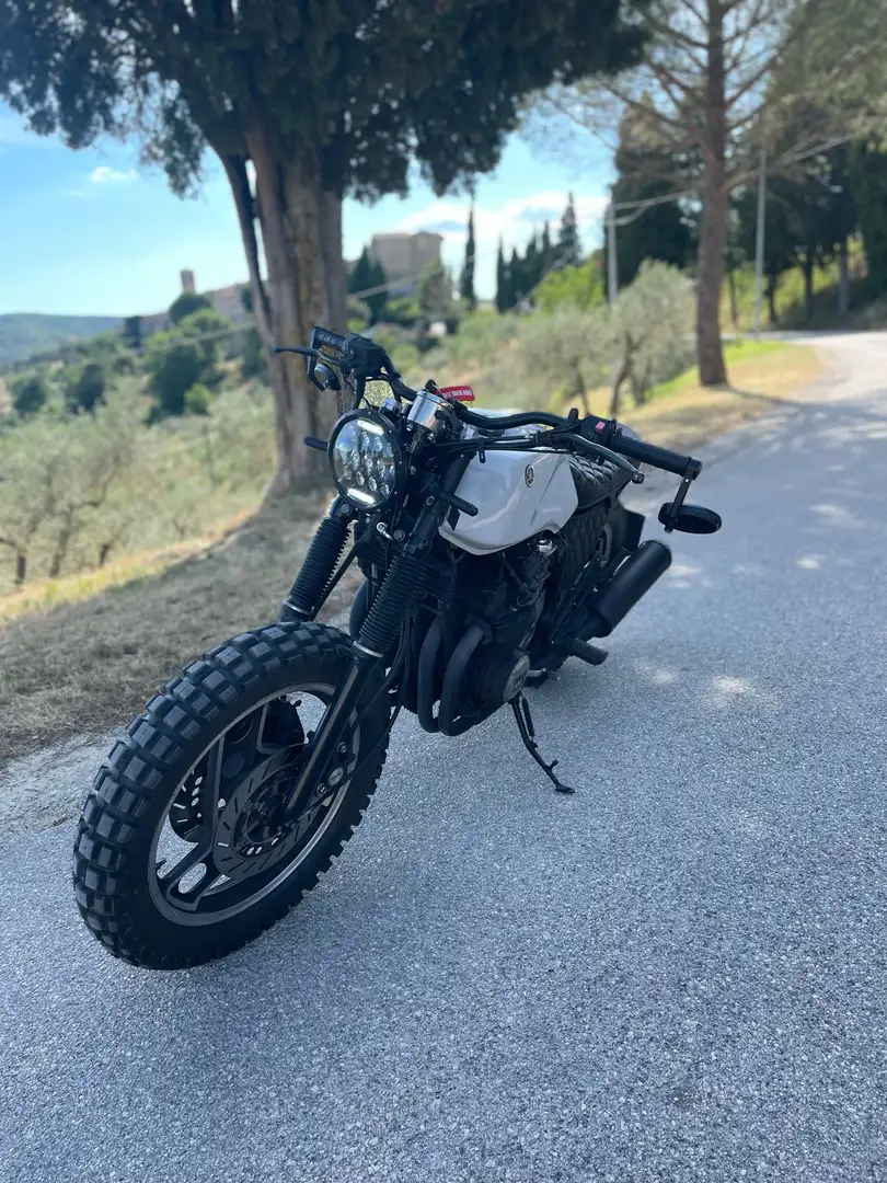 Yamaha XJ 600 scrambler Bianco - 1