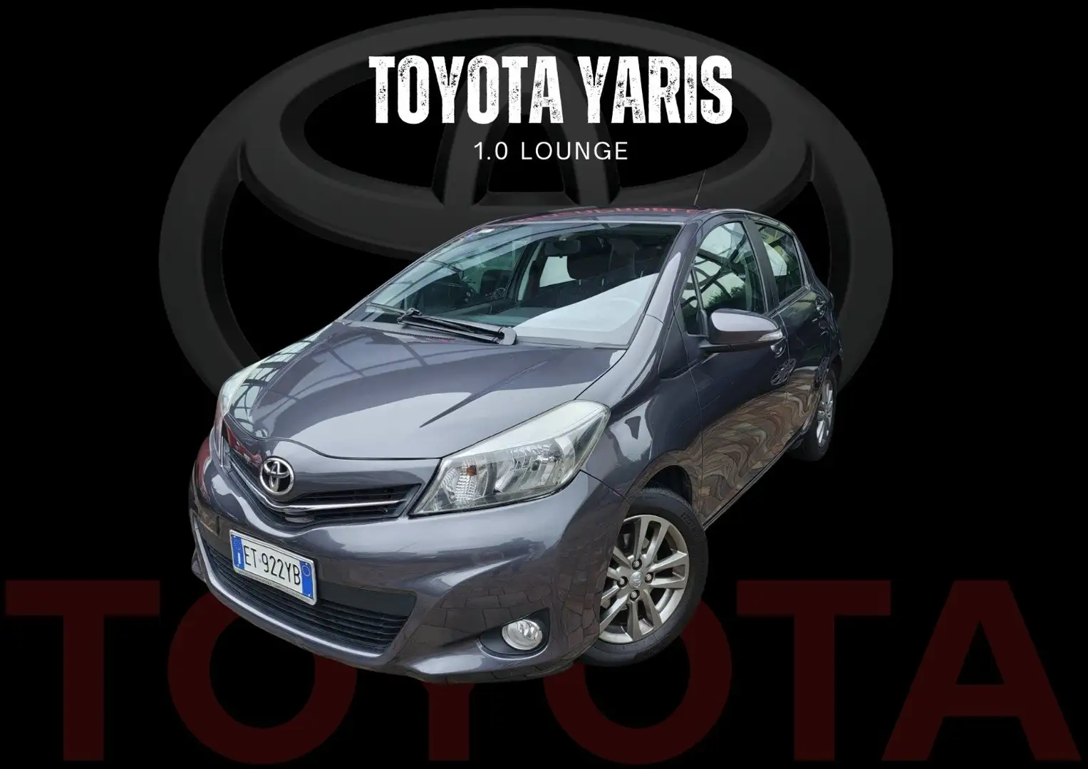 Toyota Yaris Yaris III 5p 1.0 Lounge s/CL Gris - 1