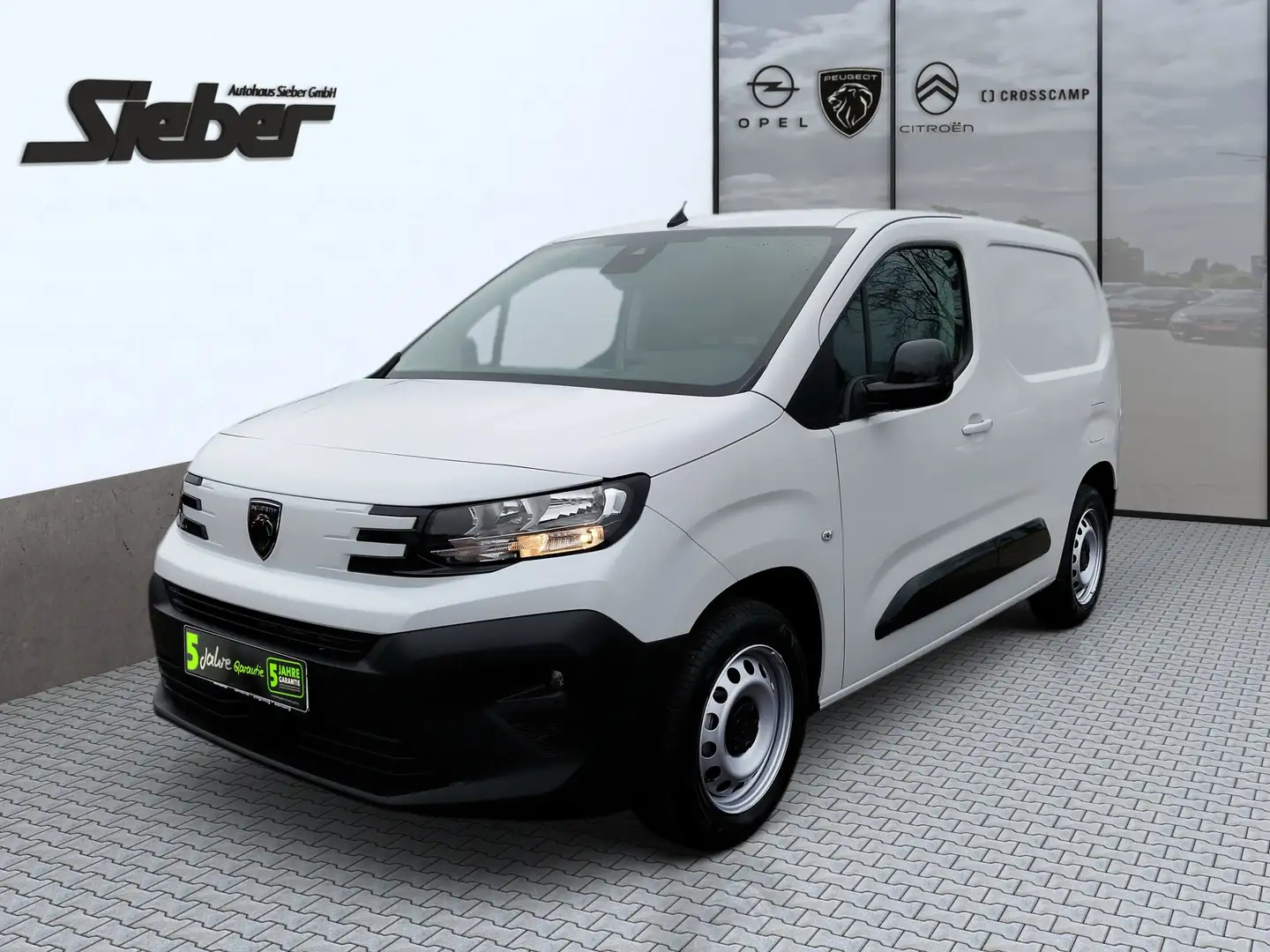 Peugeot Partner 1.5 BlueHDi S&S TEMPOMAT Weiß - 2