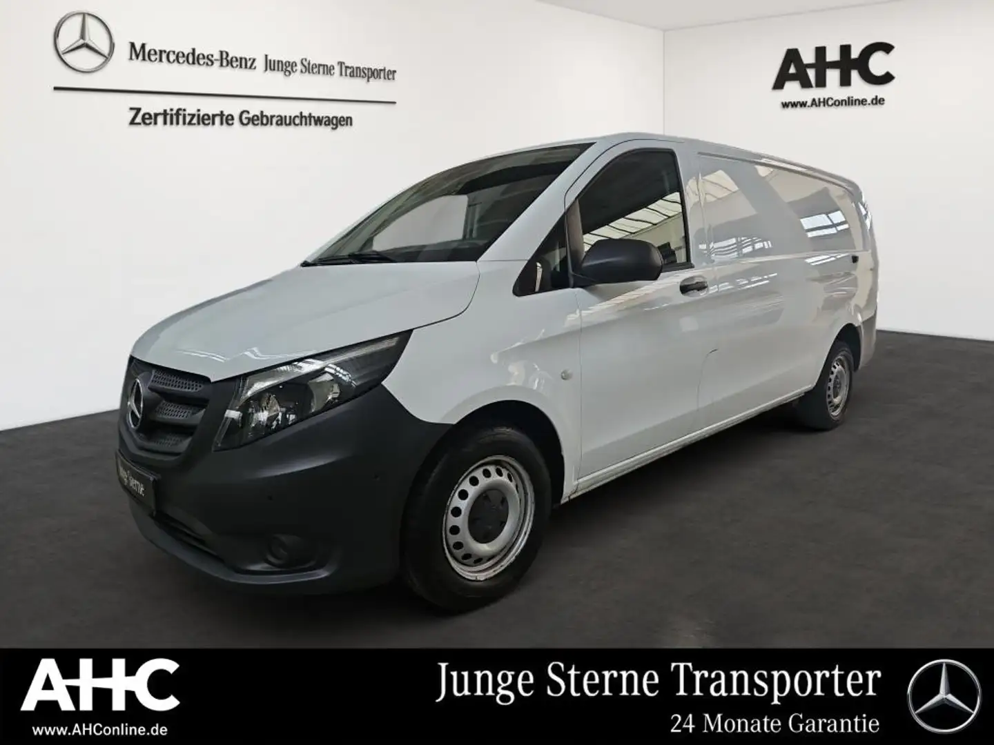 Mercedes-Benz Vito 116 Kasten extralang Nav Klima 270° PTS RFK Blanc - 1