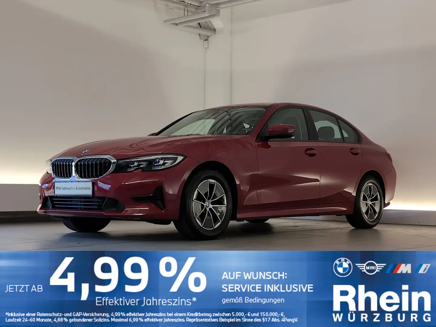 BMW 320 i Limousine DAB/Lordose/Tempomat Rot - 1