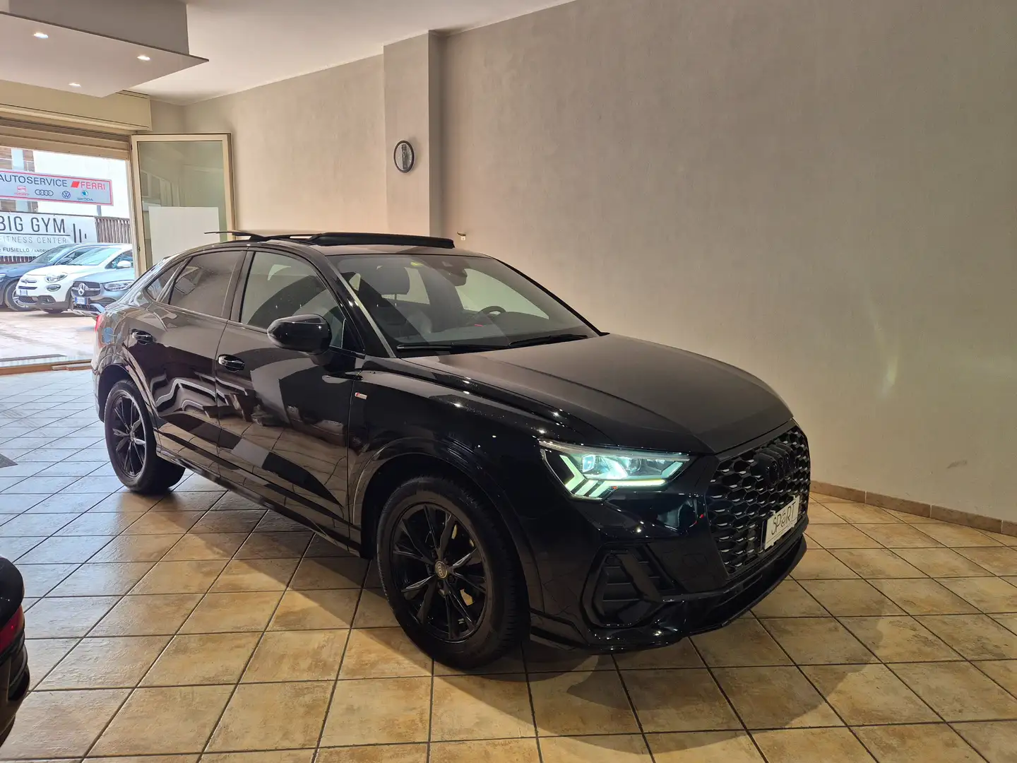 Audi Q3 Sportback 35 2.0 tdi S line edition s-tronic TETTO Nero - 1