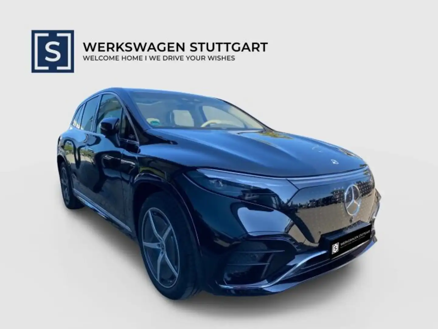 Mercedes-Benz EQS SUV EQS SUV 580 4M AMG Distr AHK Keyl Kam Burm Pano Schwarz - 2