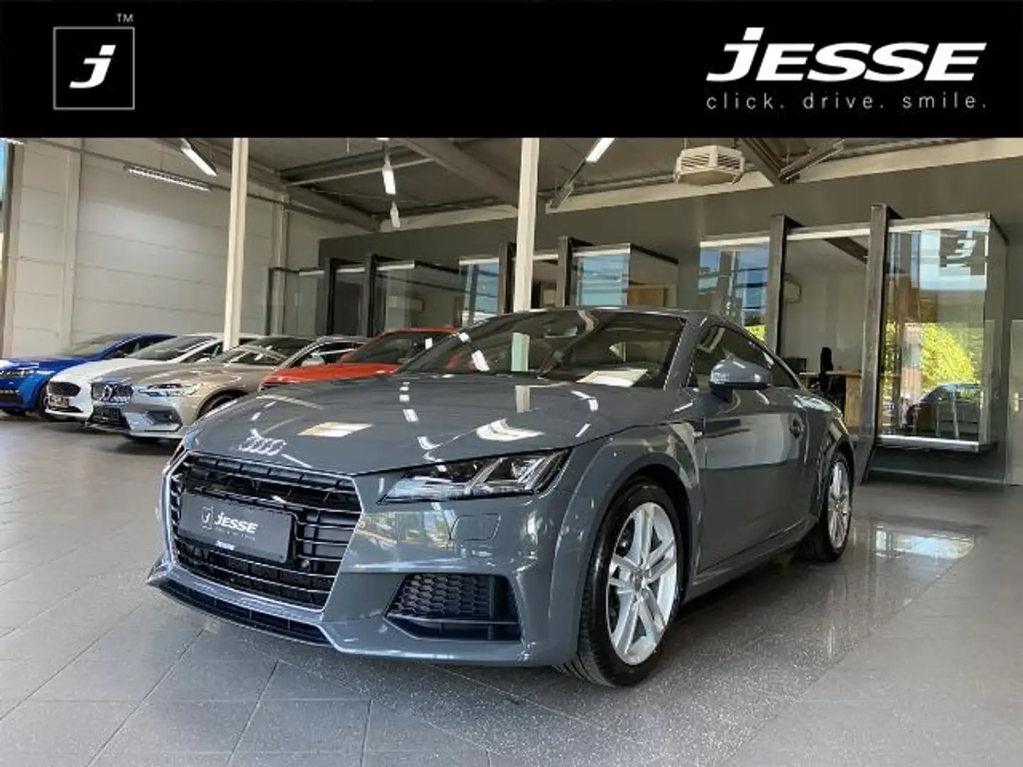 Audi TT 1.8 TFSI Coupe S-Tronic S-Line Matrix Navi 1.Hand Šedá - 1