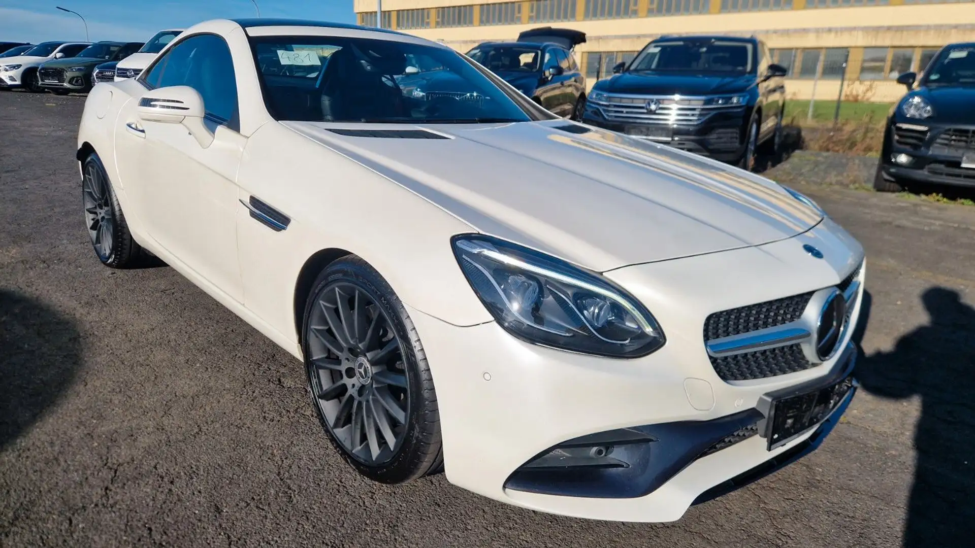 Mercedes-Benz SLC 300 ILS Kamera Navi Memory Spurpaket Weiß - 1