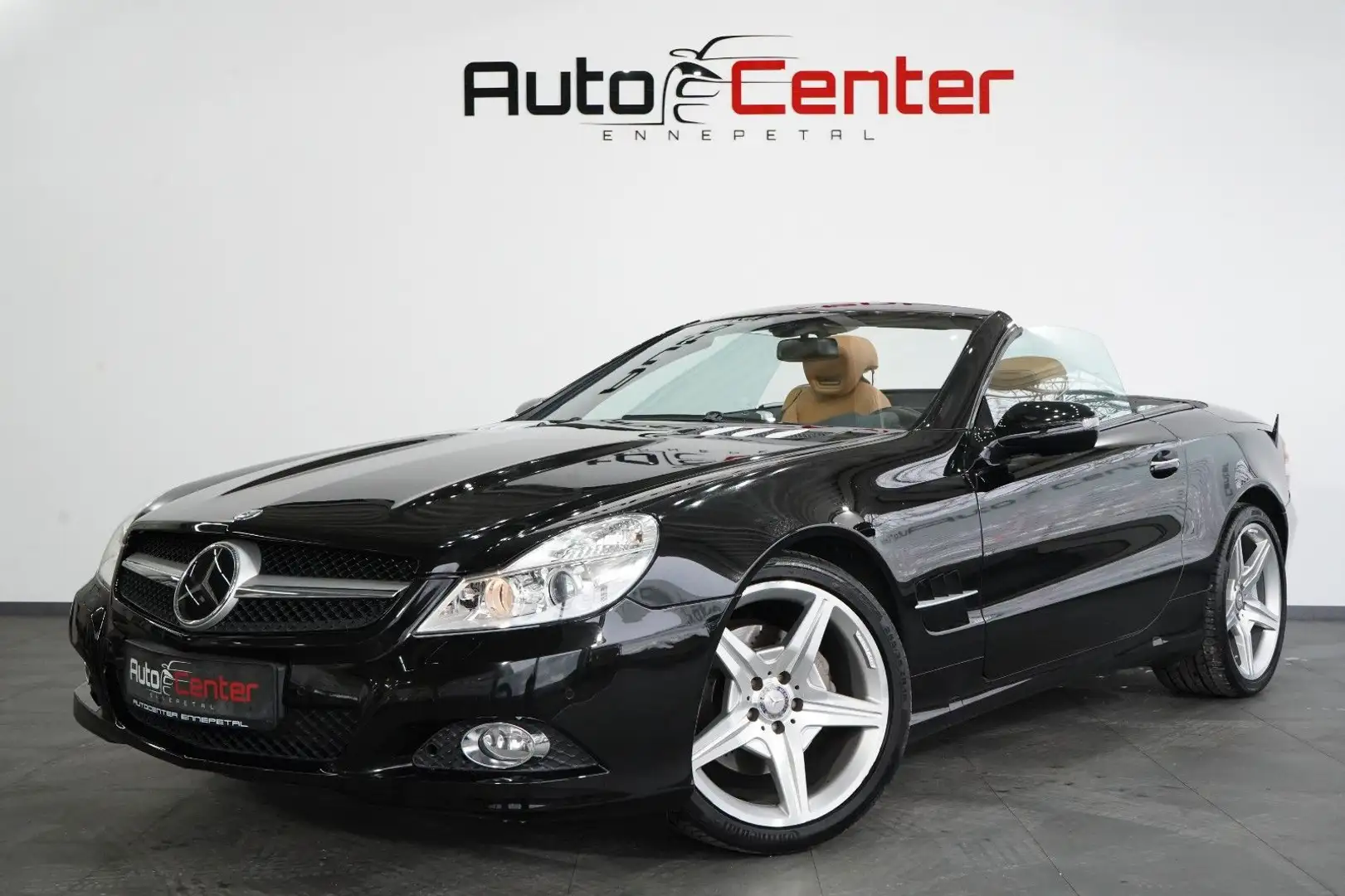 Mercedes-Benz SL 300 Roadster*1.Hand*Airscarf*Harman Kardon* Noir - 1