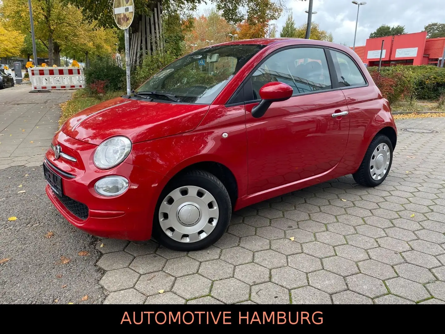Fiat 500 Automatik*Klima*City*Ganzjahresreifen*1.Hd Rot - 2