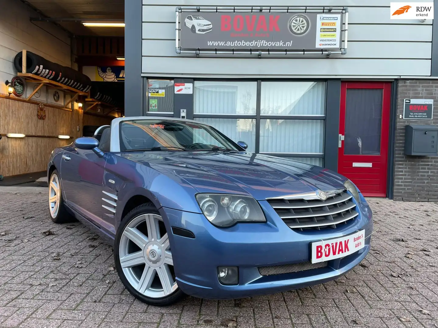 Chrysler Crossfire Cabrio AUTOMAAT 3.2 V6 Limited Bleu - 1