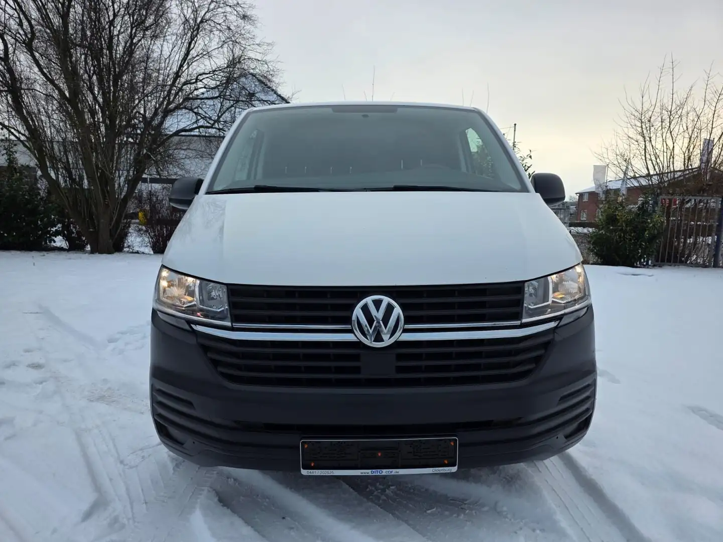 Volkswagen T6 Transporter T6.1 Transporter Kasten FWD/AHK/PDC Weiß - 2
