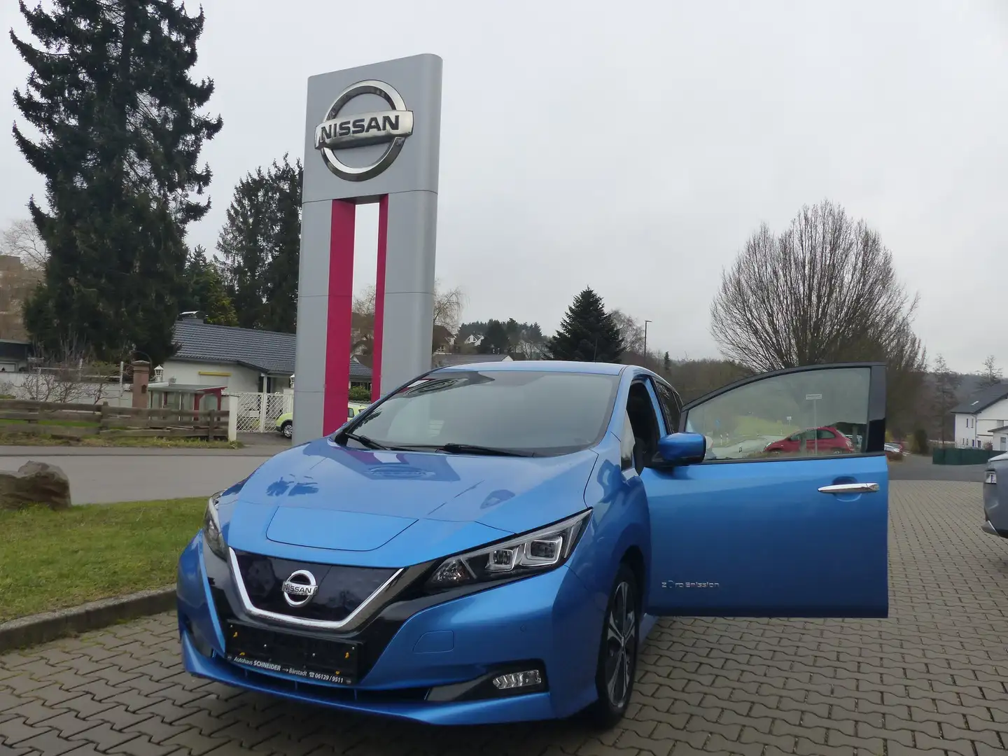 Nissan Leaf Tekna Blau - 2