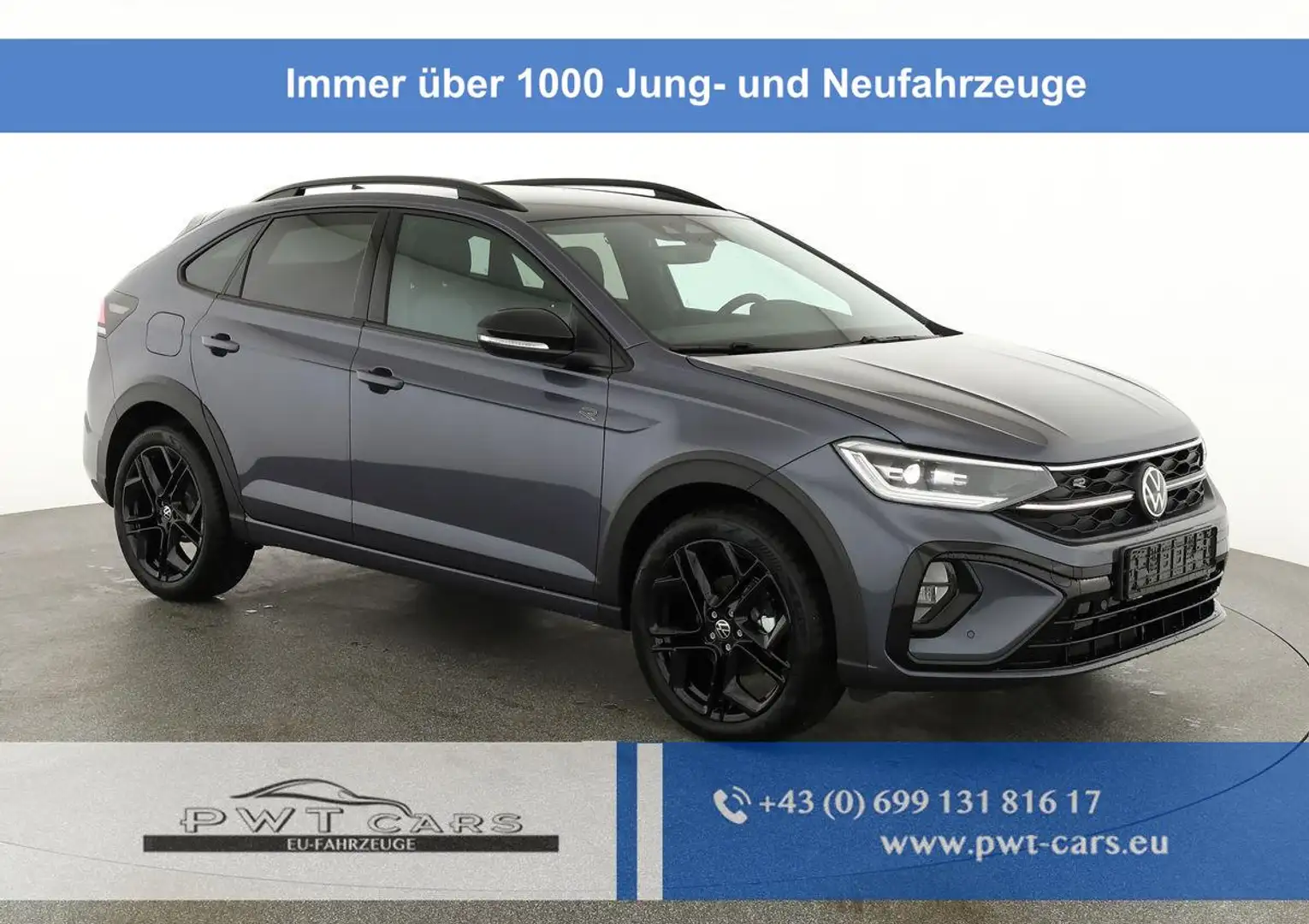 Volkswagen Taigo R-Line 1.5 TSI DSG Black, AHK, Navi, IQ.Light, ... Grau - 1