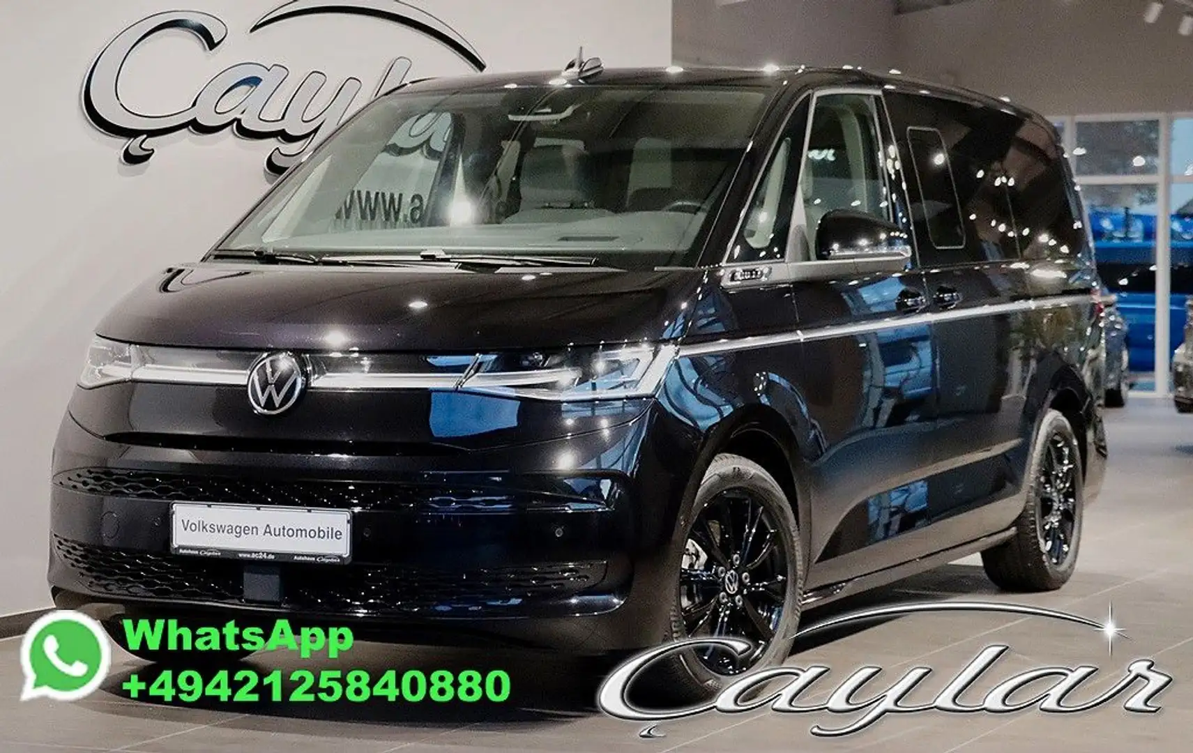 Volkswagen T7 Multivan T7 MULTIVAN LÜ eTSI HYBRID MASSAGE STANDHZ PANO Noir - 1
