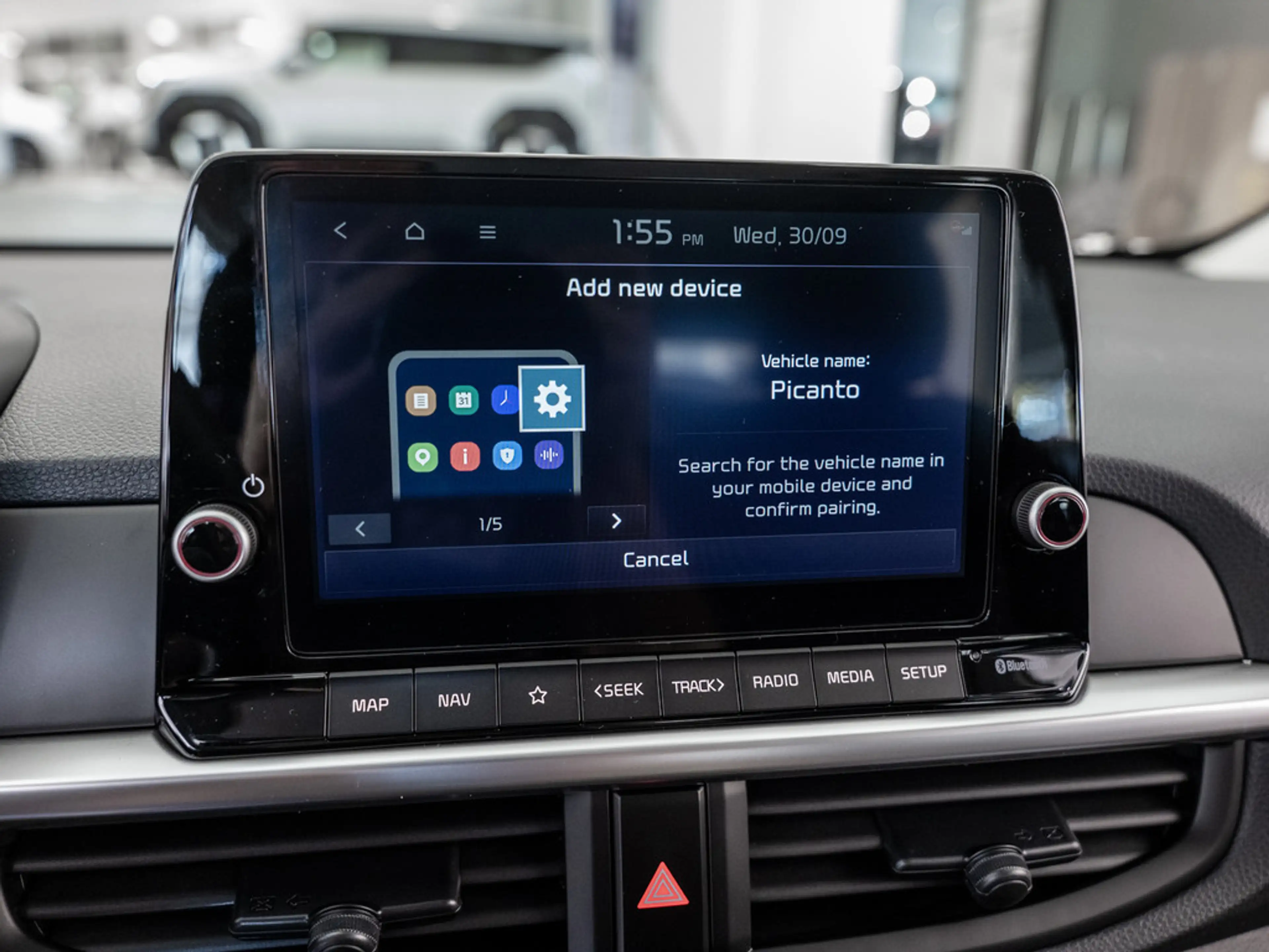Kia Picanto 1.0 Core NAVI KAMERA PDC KLIMA FSE — photo 15