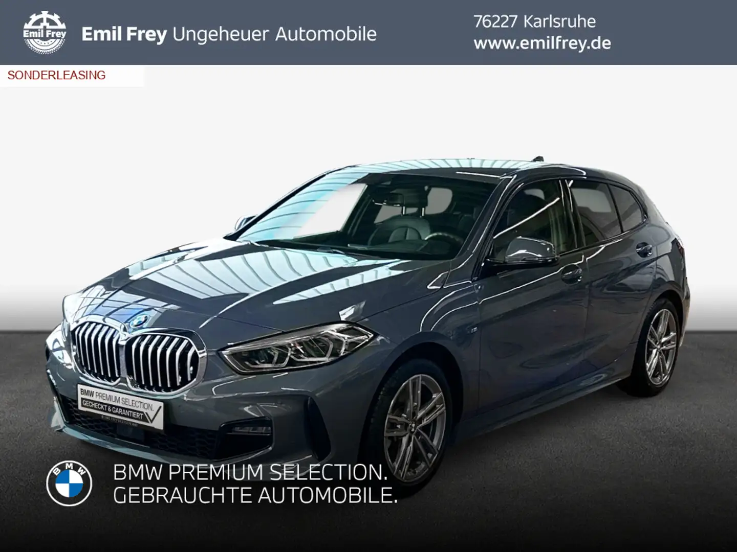 BMW 120 d Aut.*M Sport*AHK Gris - 1