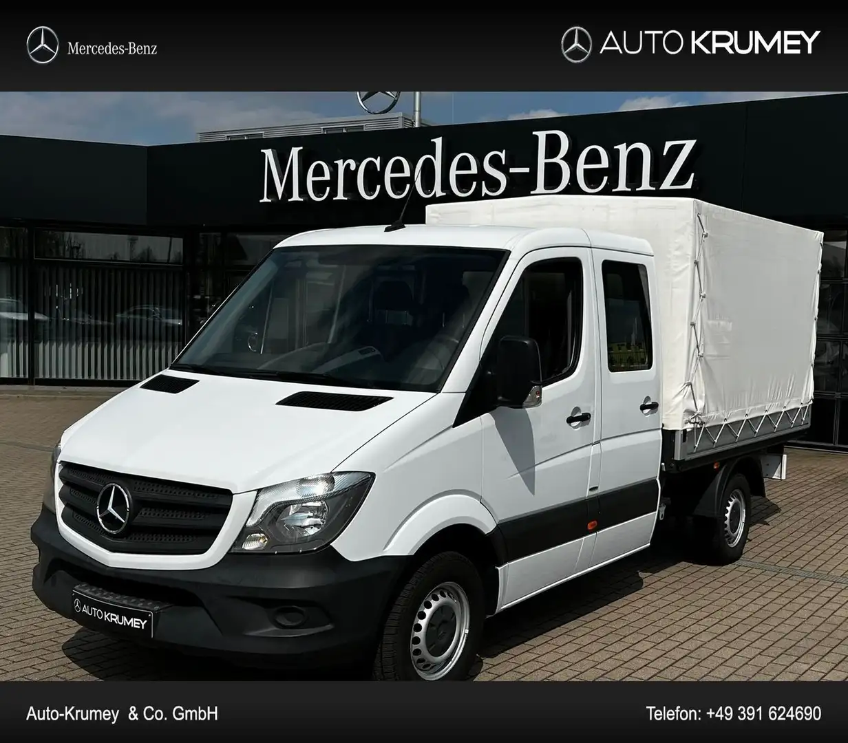 Mercedes-Benz Sprinter 311 CDI Pritsche mit Plane Blanc - 1