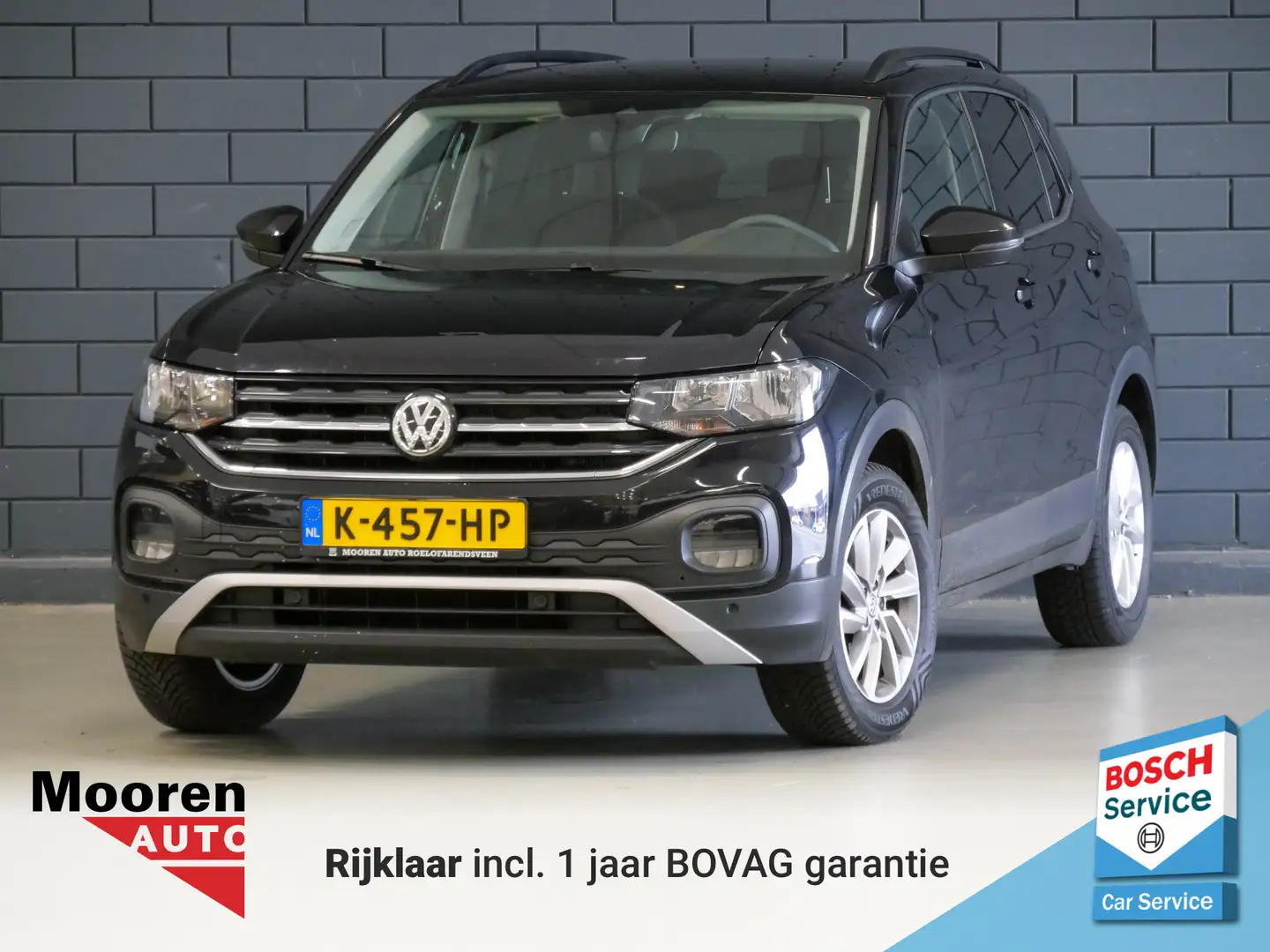 Volkswagen T-Cross 1.0 TSI Life Business | NAVIGATIE | TREKHAAK | Zwart - 1