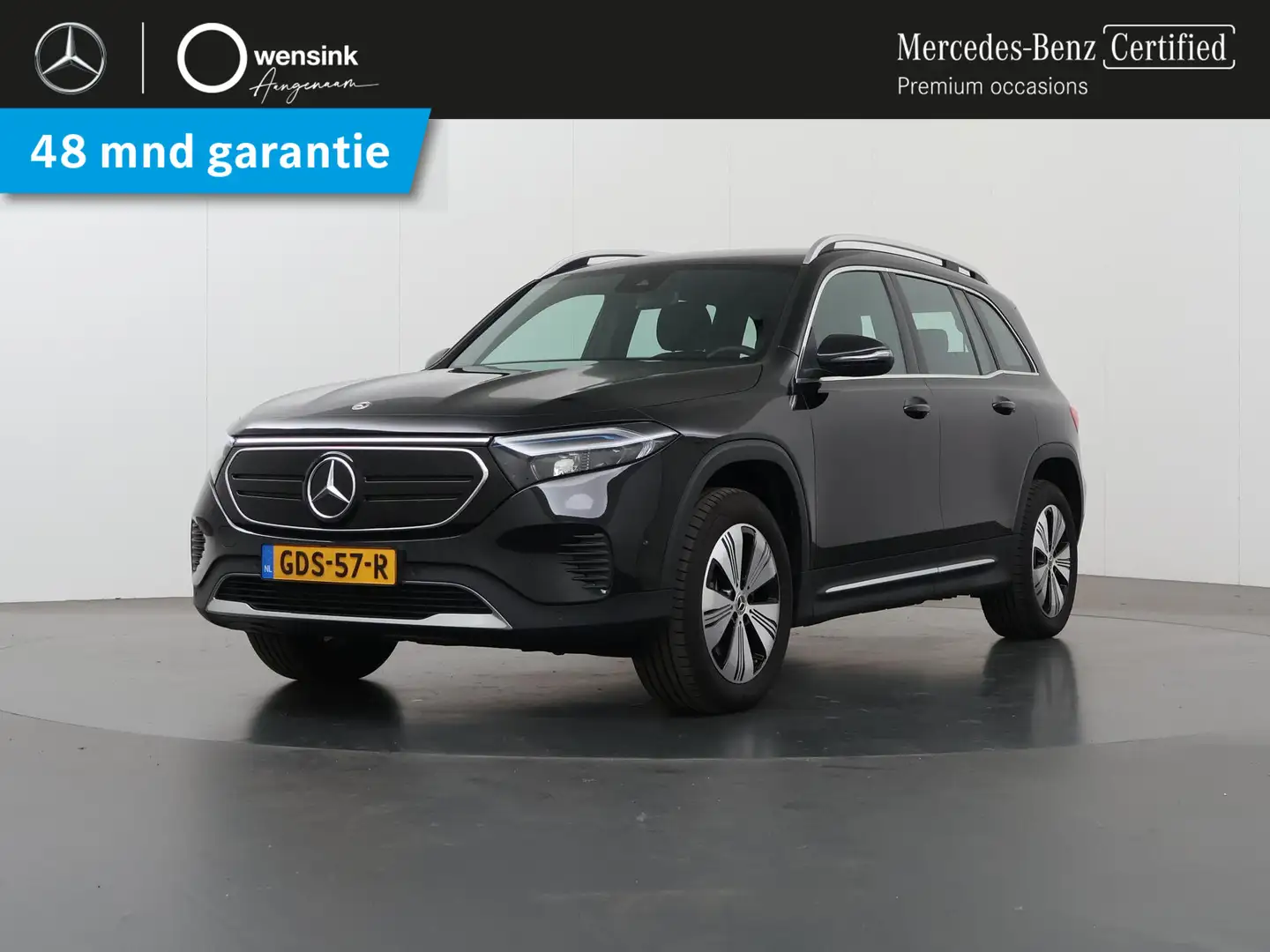 Mercedes-Benz EQB 250 Business Line | 7 persoons | Dodehoek ass. | Stoel Zwart - 1