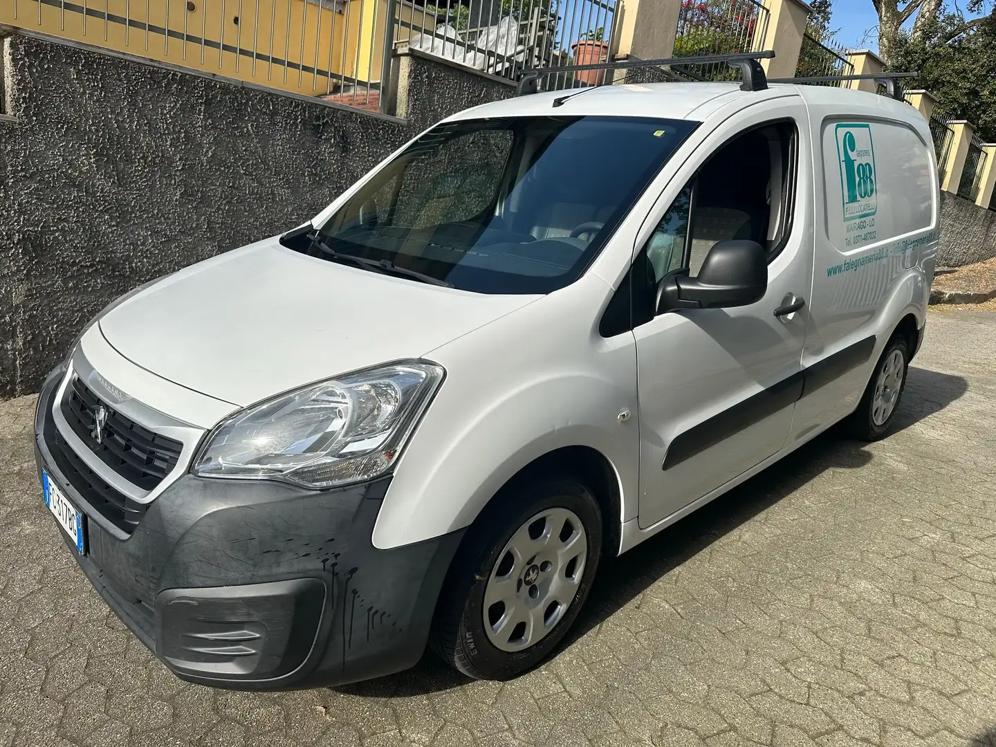 Peugeot Partner 1.6 HDi 90CV 3 posti*CLIMA*12 MESI DI GARANZIA Bianco - 1