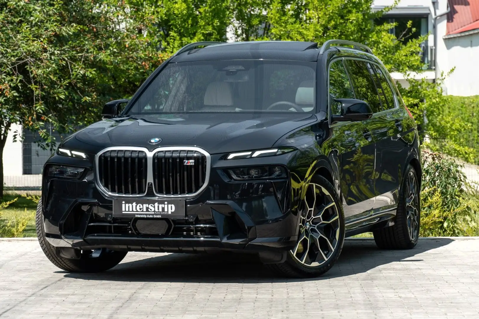BMW X7 M60i EX.DRIVE.MASSAGE.SKY.SOFTCL.360°.AHK Noir - 1