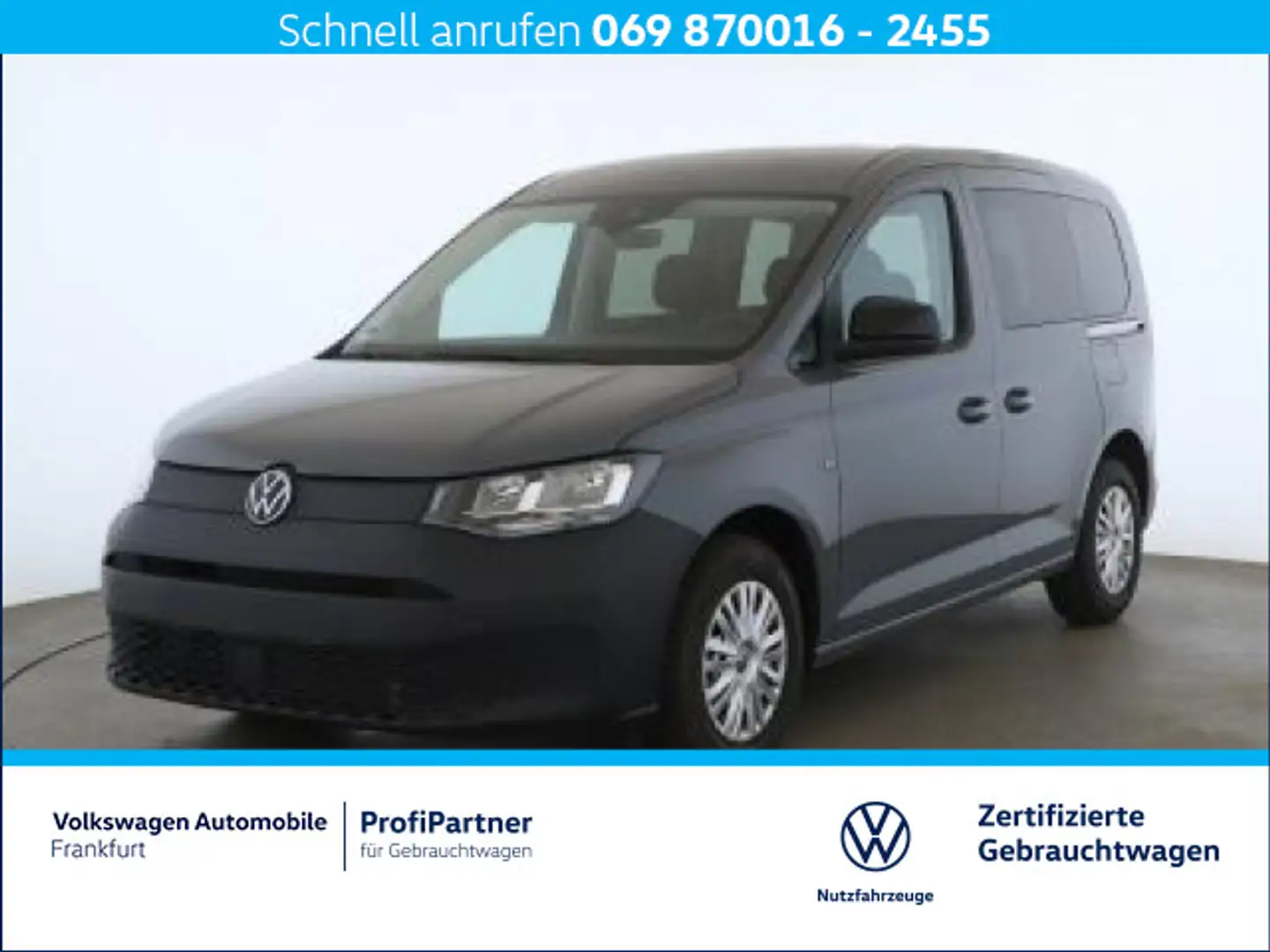 Volkswagen Caddy 2.0 TDI Basis FrontAssist DAB+ Grau - 1