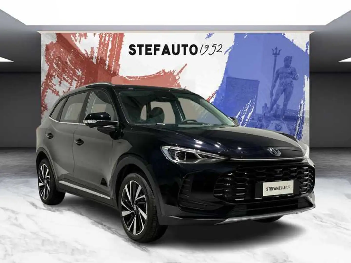 MG ZS Hybrid+ Luxury Ibrida - Pebble black - Similpelle Schwarz - 1