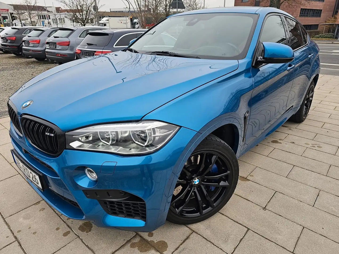 BMW X6 M Navi Prof 20"AHK Schiebedach Scheckheft BMW Blau - 1