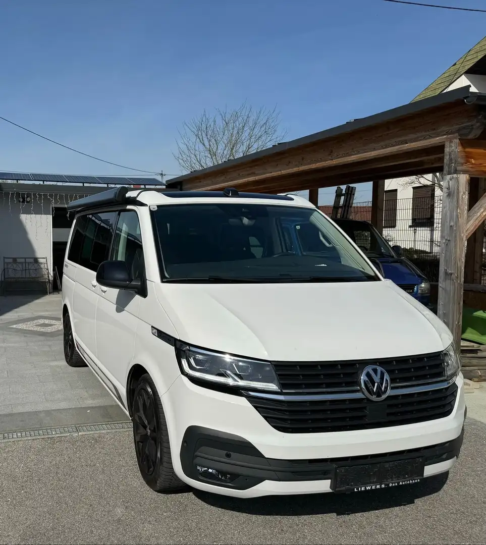 Volkswagen T6 California Beach Edition 2,0 TDI DSG Herstellergarantie Weiß - 1