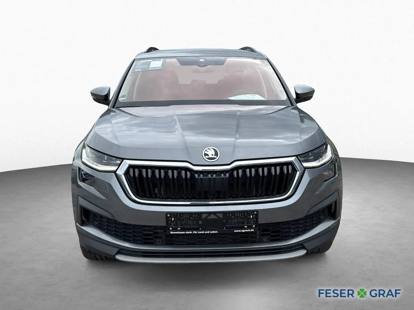 Skoda Kodiaq Ambition 2.0 TDI 7-DSG 4x4 *AHK*ACC*COLUMBUS*MATRI Grigio - 2