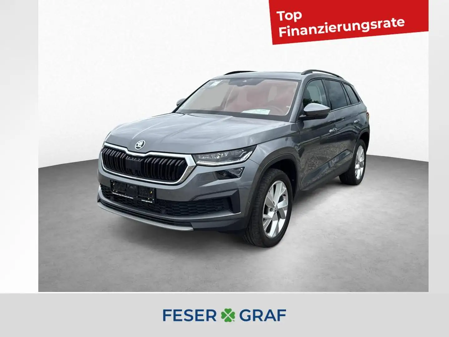 Skoda Kodiaq Ambition 2.0 TDI 7-DSG 4x4 *AHK*ACC*COLUMBUS*MATRI Grau - 1