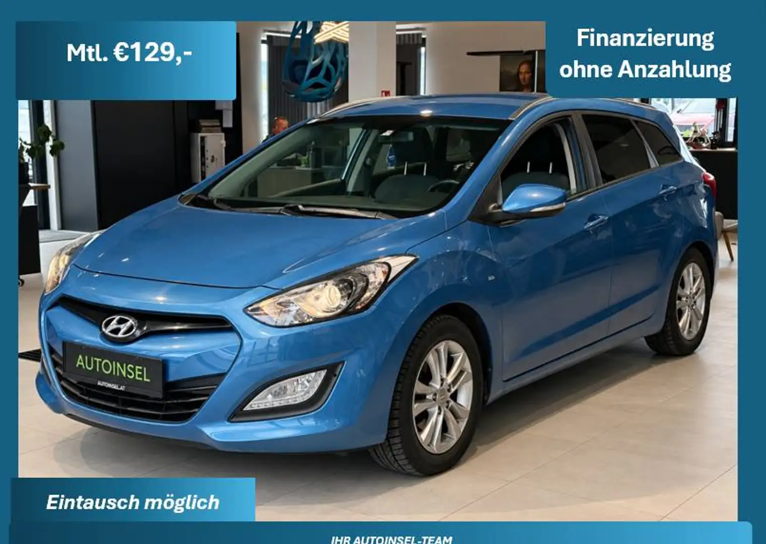 Hyundai i30 Classic+Lenkradheizung+Parksensoren Blau - 1