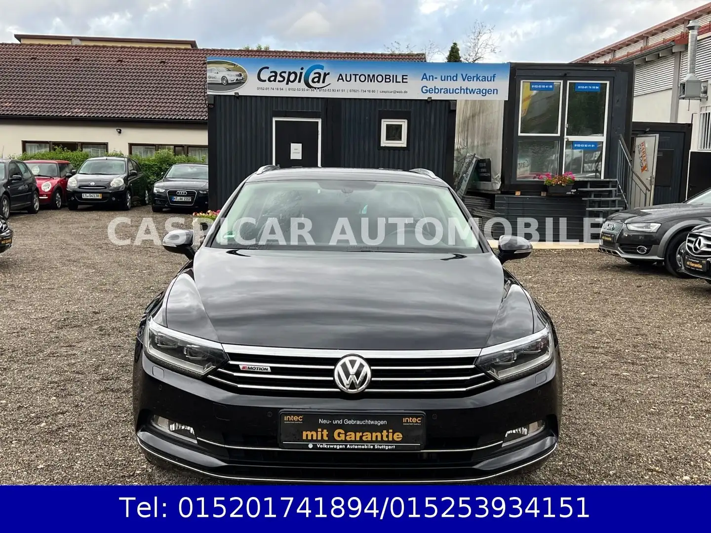 Volkswagen Passat Variant 2,0TDIBMT 4Motion Highline,1.HAND Zwart - 2