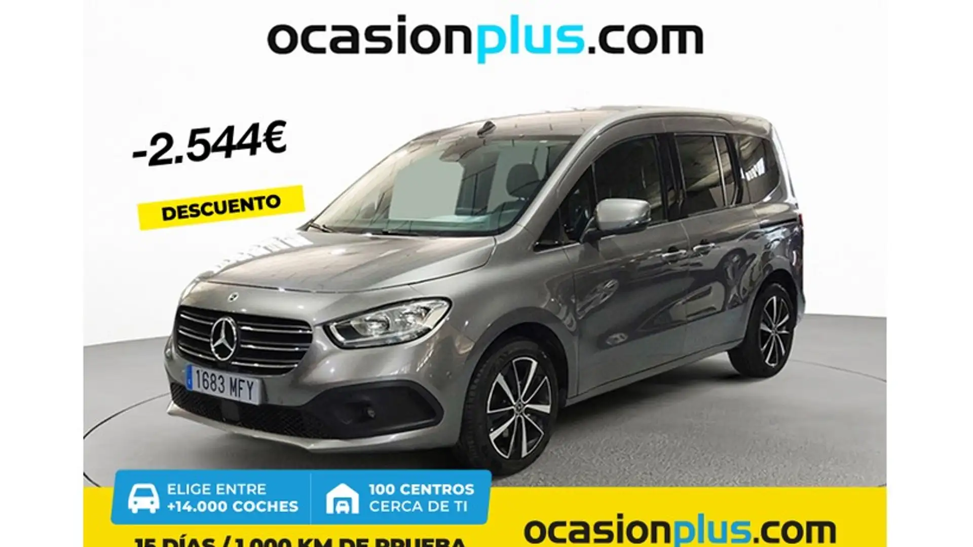 Mercedes-Benz T-Class 180d Plateado - 1