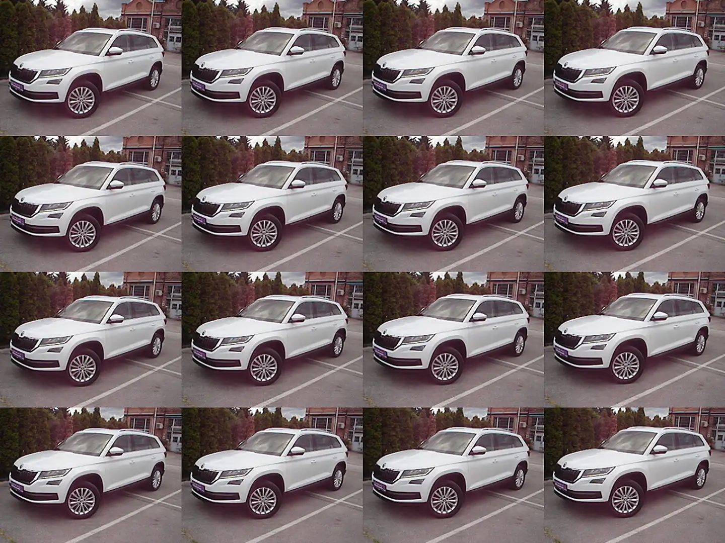 Skoda Kodiaq 2,0 TDI SCR 4x4 Style DSG Weiß - 1