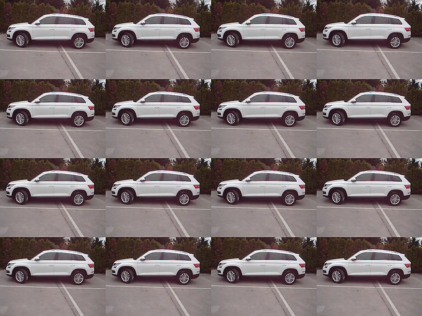 Skoda Kodiaq 2,0 TDI SCR 4x4 Style DSG Weiß - 2