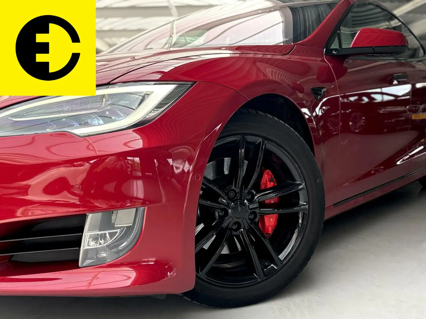 Tesla Model S 75D Base |Free supercharge* | Premium Connectivity Roşu - 2