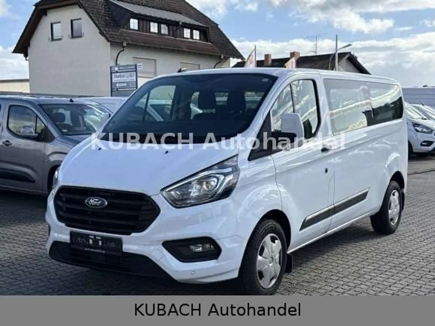 Ford Transit Custom L2, KLIMA,LED,PDC,DAB,9-SITZER Weiß - 1