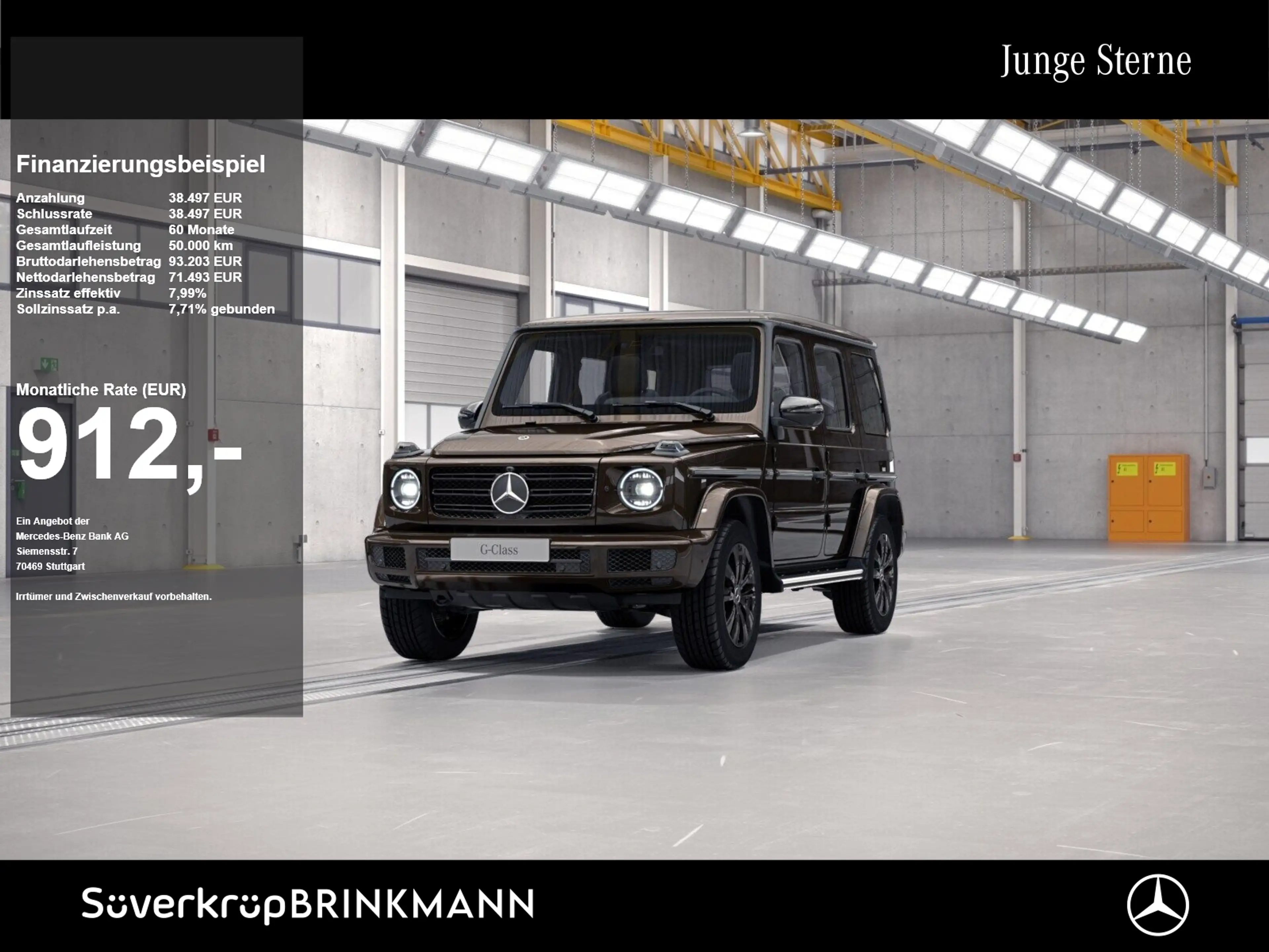 Mercedes-Benz G 400 d MANUFAKTUR NIGHT AHK 360 BURM WIDE STHZG