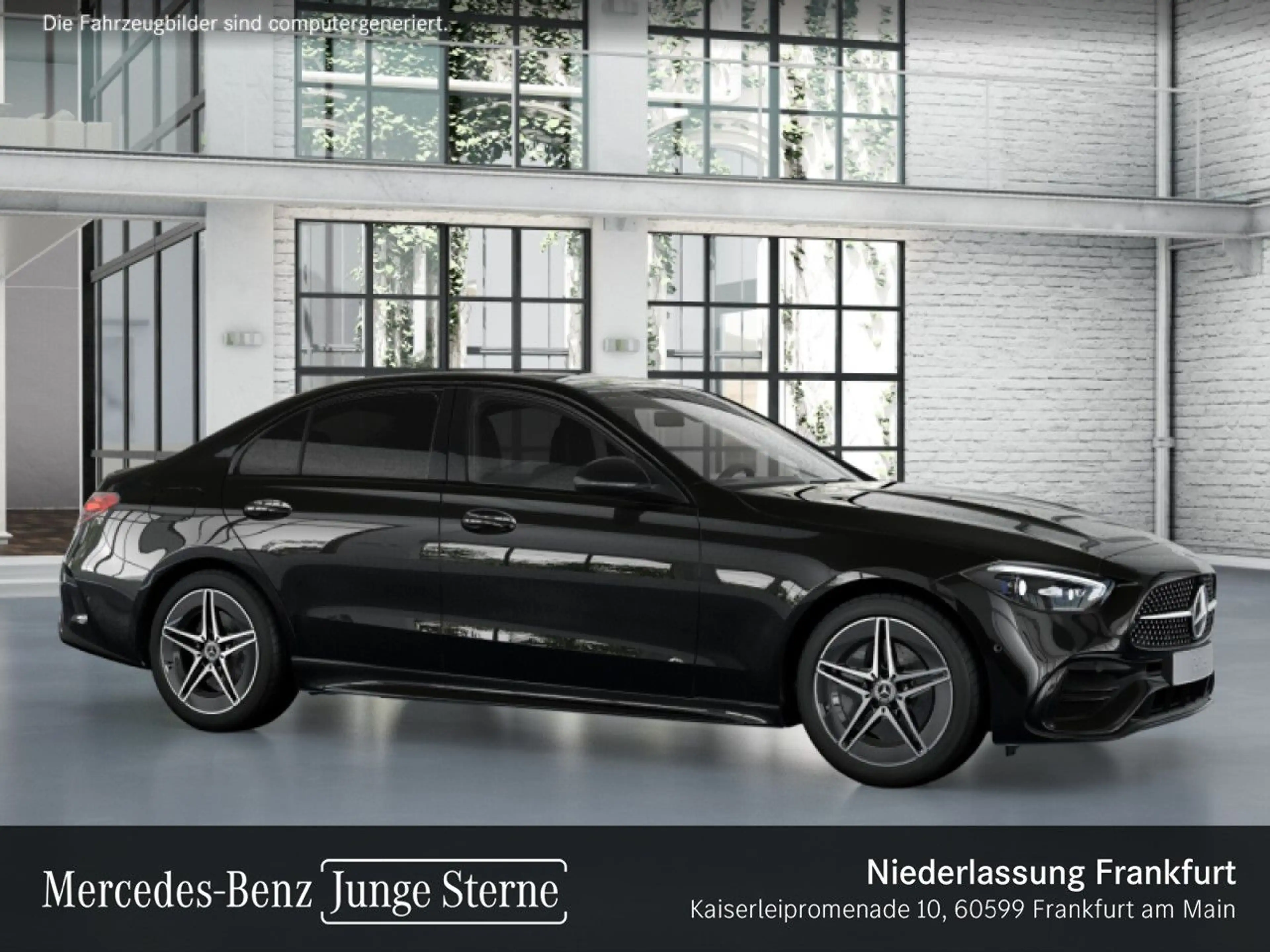 Mercedes-Benz C 200 AMG+NIGHT+PANO+AHK+KAMERA+TOTW+KEYLESS+9G — photo 15