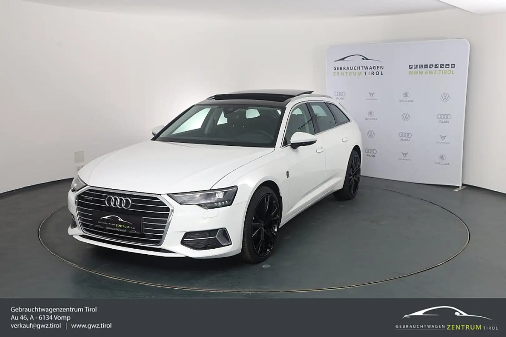 Audi A6 Avant 40 TDI quattro Sport*PANO*AHK*HUD*TOP! Weiß - 1