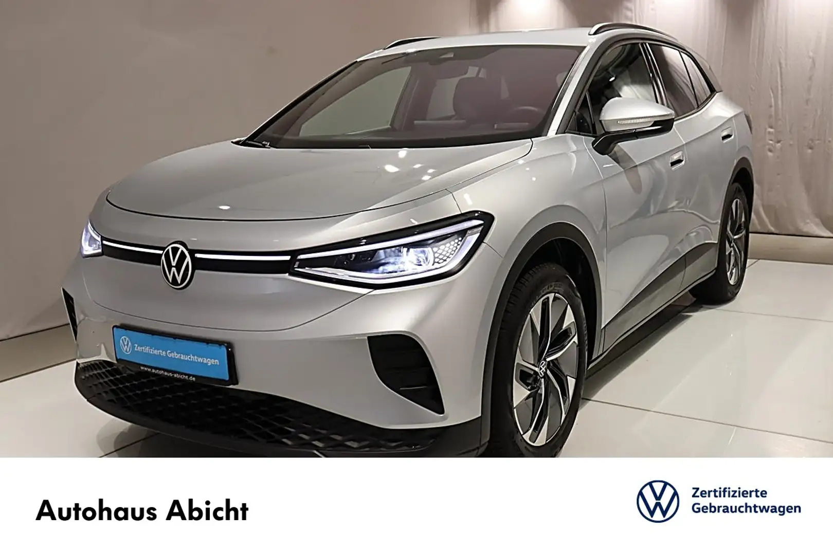 Volkswagen ID.4 Pure 125kW Wärmepumpe IQ-LIGHT Anschlussgarantie Argent - 1
