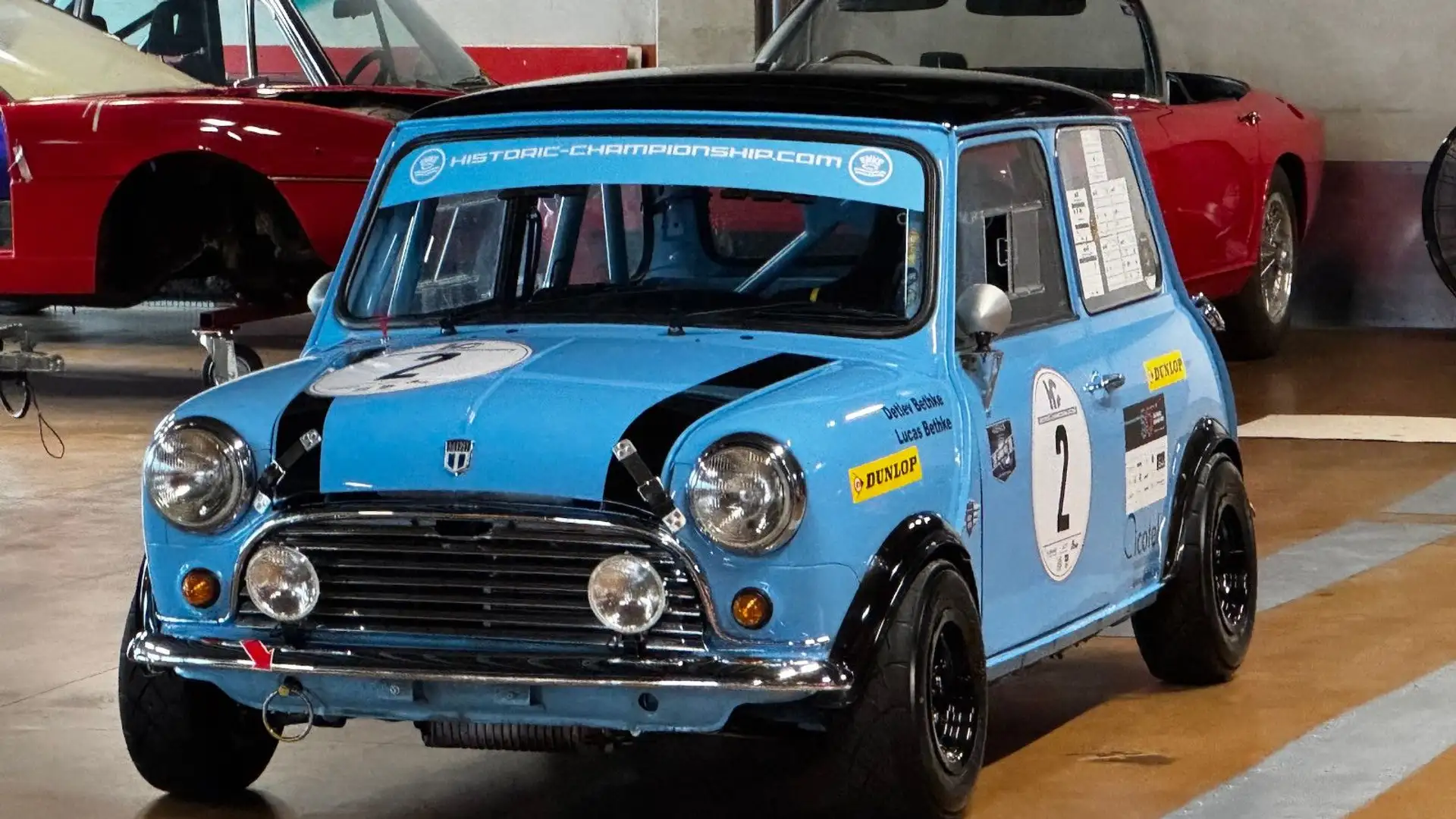 MINI Cooper S //Ex-Bethke//historic Race-Car Blau - 2