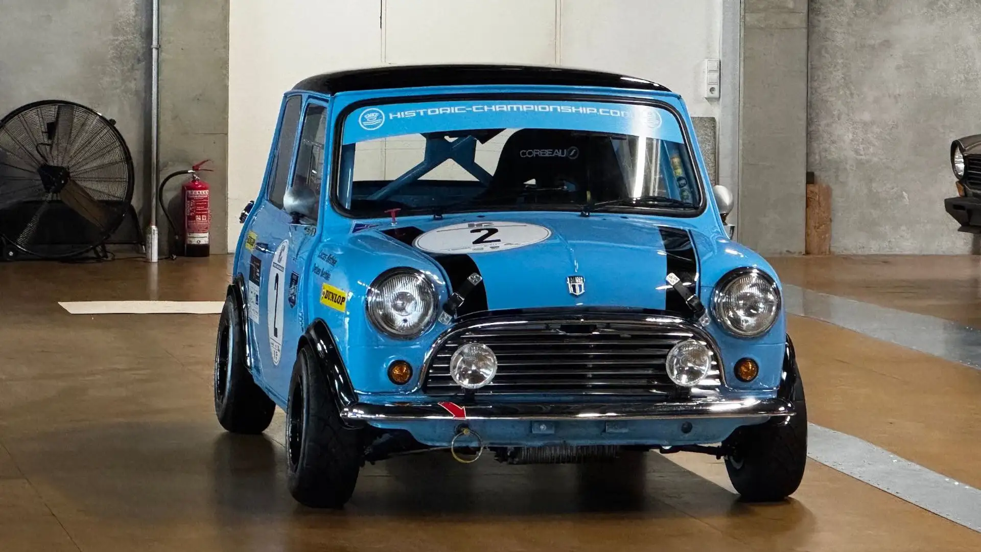 MINI Cooper S //Ex-Bethke//historic Race-Car Blau - 1