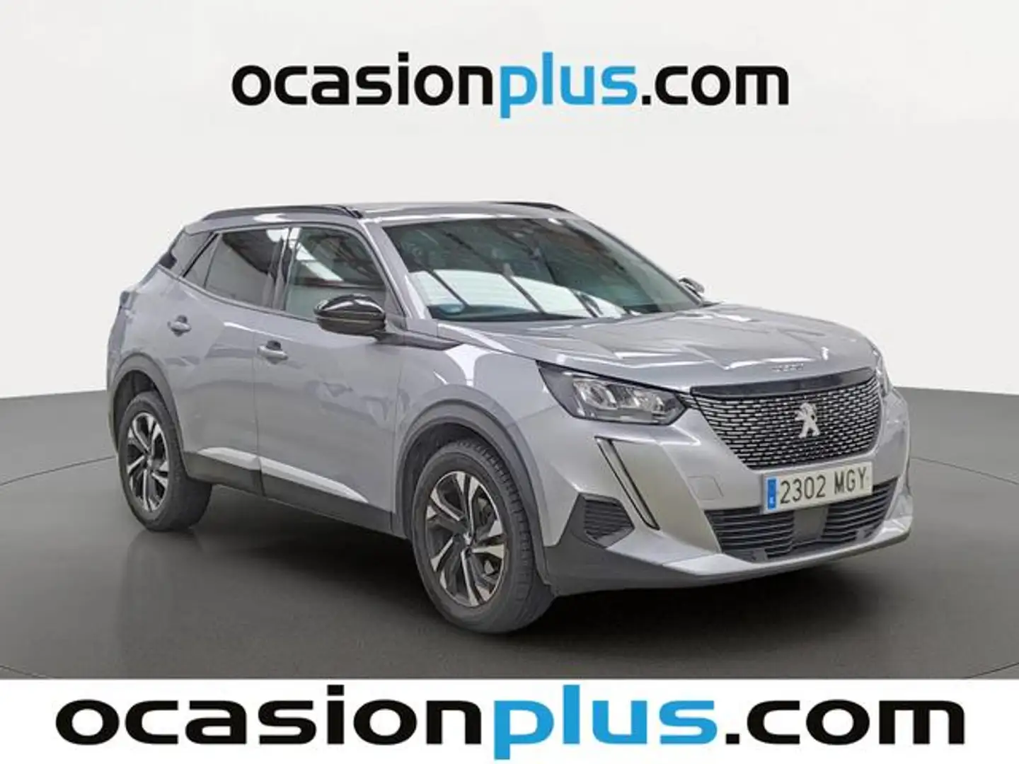 Peugeot 2008 1.2 PureTech S&S Allure 100 Gris - 2