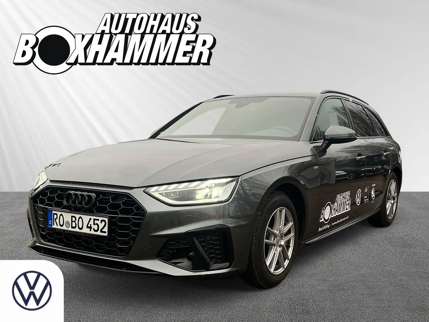 Audi A4 Avant 35 TFSI S-Line AHK+NAVI+RÜCK.KAM+EL.HECKKLA Grau - 1