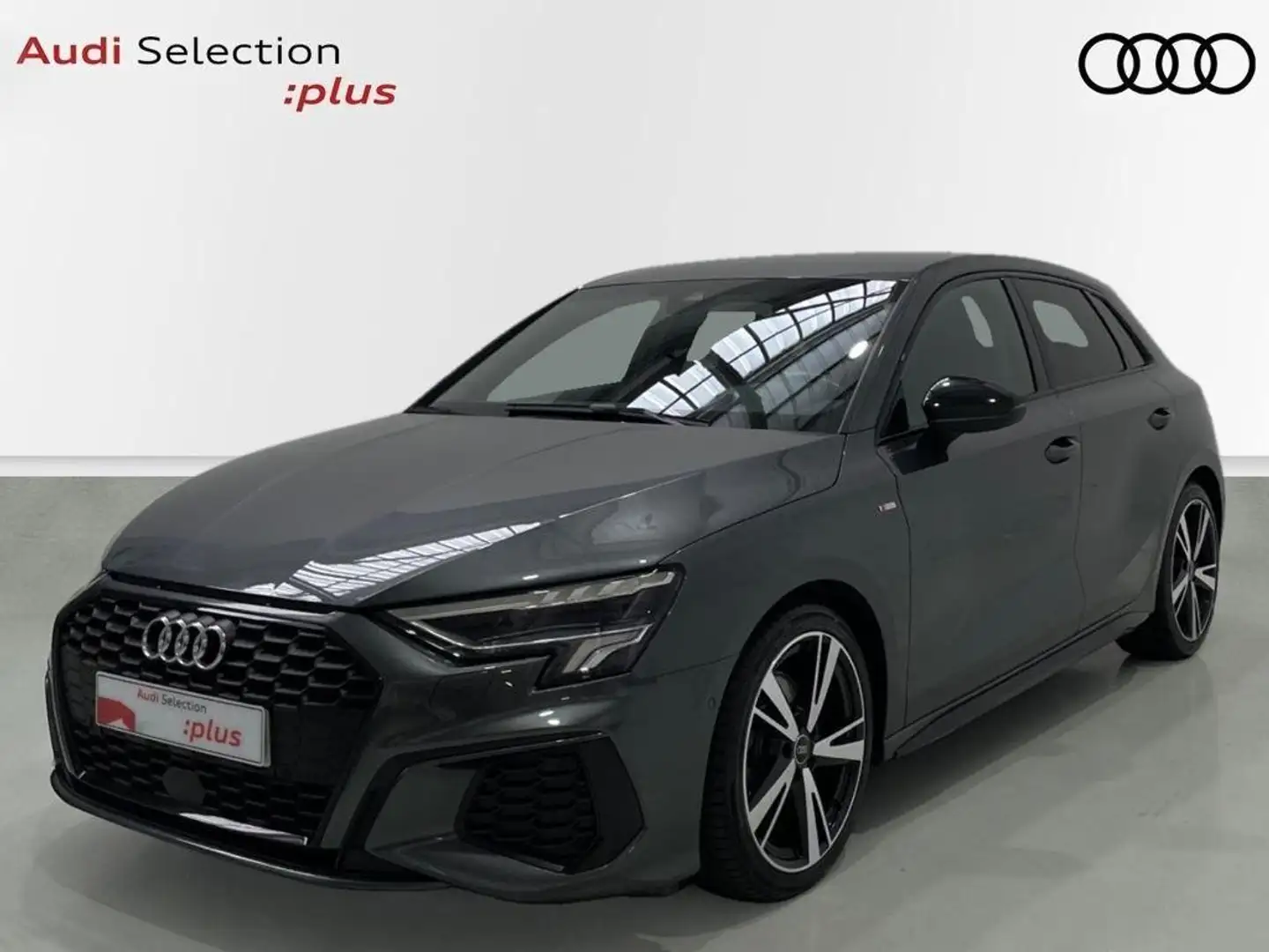 Audi A3 Sportback 35 TFSI Black line S tronic Szary - 1