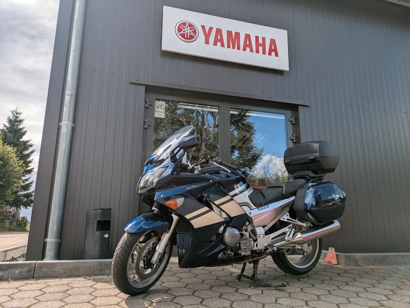 Yamaha FJR 1300 Koffer+ Topcase+Heizgriffe Niebieski - 1