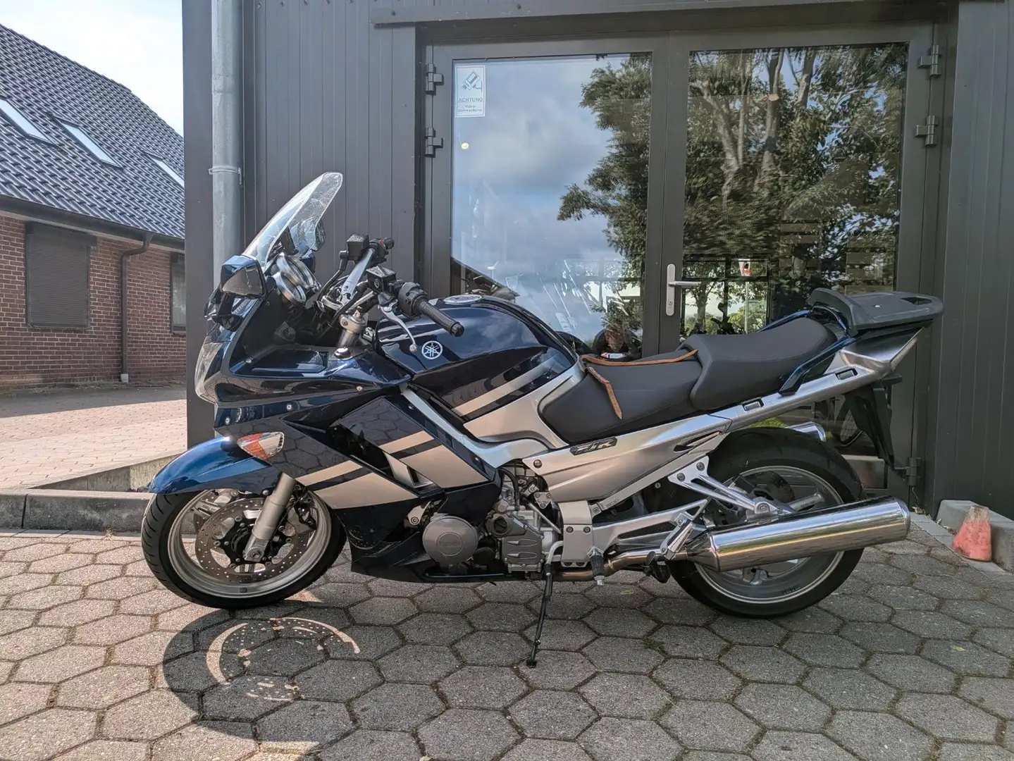 Yamaha FJR 1300 Koffer+ Topcase+Heizgriffe Niebieski - 2